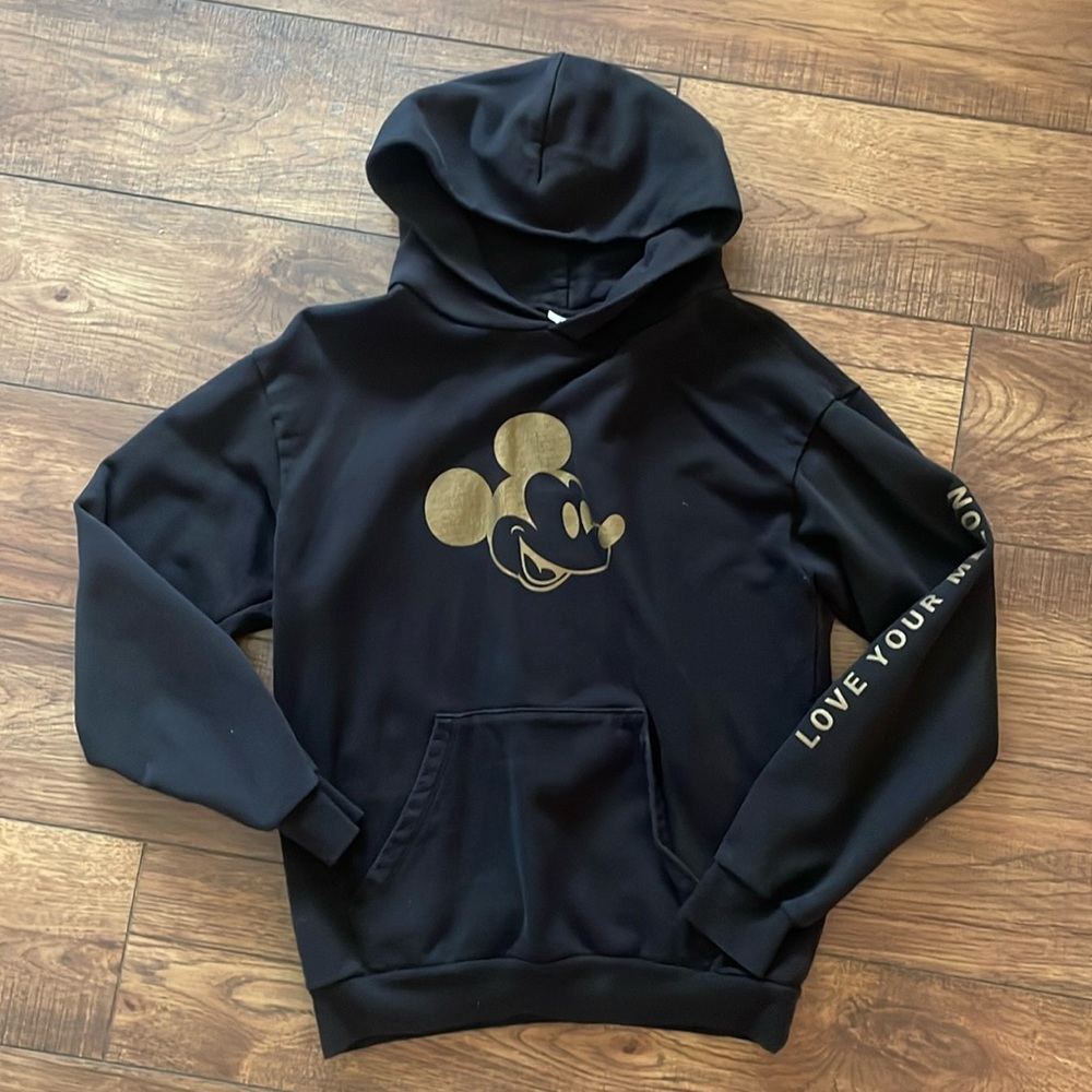 Disney X Love Your Melon Black Hoodie Size Small